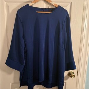 Universal Standard Blue Blouse